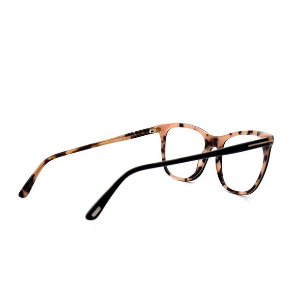NEW TOM FORD TF5672-B 005 BLACK/HAVANA BLUE BLOCK LENS AUTHENTIC EYEGLAS… - Picture 5 of 14